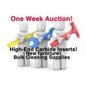 Home Goods, Industrial and Cleaning Supply Online Auction