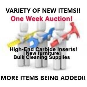 Industrial Supply & New Tool Auction #293