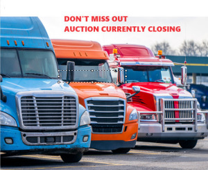 For Benefit of Secured Creditor Trucking Company Online Auction
