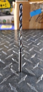 (9) SOLID CARBIDE EXTRA LENGTH THROUGH COOLANT DRILL BITS