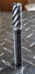 (2) SOLID CARBIDE FINISHING END MILL