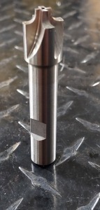 (1) CORNER RADIUS ROUNDING END MILL