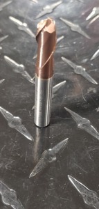 (2) SOLID CARBIDE SQ. END MILL