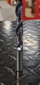 (2) SOLID CARBIDE DRILL