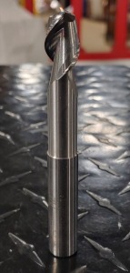 (2) SOLID CARBIDE REDUCED NECK END MILL