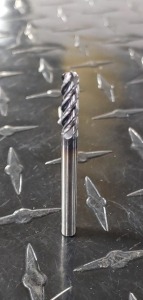 (4) SOLID CARBIDE BALL END MILL