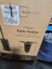 DESCRIPTION: (1) PATIO HEATER BRAND/MODEL: MAINSTAYS #563079831 INFORMATION: MOCA RETAIL$: $124.00 SIZE: 7 FT QTY: 1 - 2