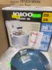 DESCRIPTION: (1) ICELESS THERMOELECTRIC HARD SIDED COOLER BRAND/MODEL: IGLOO 28 INFORMATION: LIGHT BLUEISH RETAIL$: $100.00 SIZE: 28 QT QTY: 1 - 2