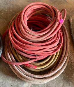 ASSORTED DAMAGED HOSES AS SHOWN