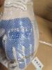 DESCRIPTION: (1) PACK OF (12) COTTON BLEND WORK GLOVES BRAND/MODEL: PROSAFE # 36-110DD-MSC/L INFORMATION: BLUE AND WHITE RETAIL$: $22.43 TOTAL SIZE: S - 2