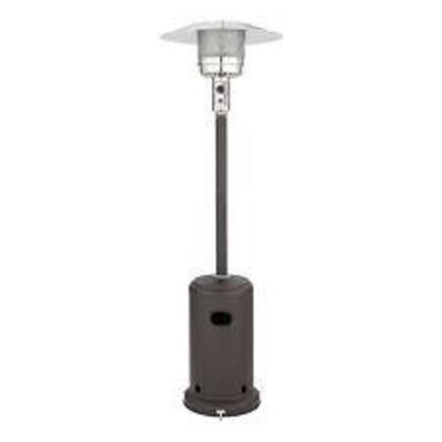 DESCRIPTION: (1) PATIO HEATER BRAND/MODEL: MAINSTAYS #563079831 INFORMATION: MOCA RETAIL$: $124.00 SIZE: 7 FT QTY: 1