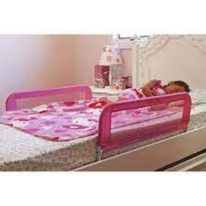 DESCRIPTION: (1) DELUXE BED RAIL BRAND/MODEL: DREAM ON ME INFORMATION: PINK RETAIL$: $30.00 EA SIZE: 15 " QTY: 1