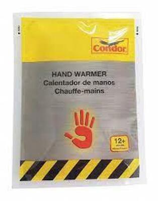 DESCRIPTION: (2) BOX OF (500) PAIRS OF HAND WARMERS BRAND/MODEL: CONDOR #32HD77 RETAIL$: $200.00 QTY: 2