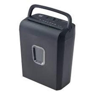 DESCRIPTION: (1) PAPER SHREDDER BRAND/MODEL: PEN + GEAR #C233-A INFORMATION: 6 SHEET CROSS CUT RETAIL$: $20.00 SIZE: BLACK QTY: 1