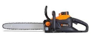 DESCRIPTION: (1) CORDLESS CHAINSAW BRAND/MODEL: WEN MAX LITHIUM RETAIL$: $220.74 SIZE: 16 IN 40V QTY: 1