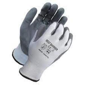 DESCRIPTION: (1) PACK OF (12) COATED GLOVES BRAND/MODEL: INNER PACK #55095 INFORMATION: BLACK AND GREY RETAIL$: $40.00 SIZE: SIZE L QTY: 1