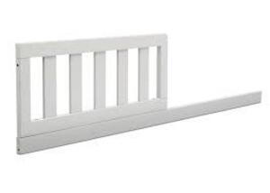 DESCRIPTION: (1) DAYBED/TODDLER GUARDRAIL KIT BRAND/MODEL: DELTA CHILDREN #555725 INFORMATION: GREY RETAIL$: $51.88 SIZE: 51.75 x 0.75 x 13.00 QTY: 1