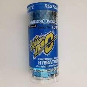 DESCRIPTION: (5) CONTAINERS OF (10) CONCENTRATED SPORTS DRINK STICKS BRAND/MODEL: SQWINCHER INFORMATION: MIXED BERRY RETAIL$: $4.00 EA SIZE: 1.1 OZ EA