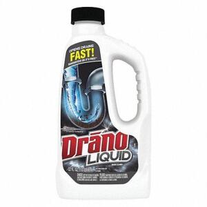 DESCRIPTION: (6) DRAIN OPENER BRAND/MODEL: DRANO #20J157 INFORMATION: UNSCENTED RETAIL$: $10.00 EA SIZE: 32 OZ QTY: 6