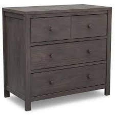 DESCRIPTION: (1) 3 DRAWER DRESSER BRAND/MODEL: DELTA CHILDREN #535030-084 RETAIL$: $275.39 SIZE: 36.75"W x 19.25"D x 34"H QTY: 1