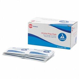 DESCRIPTION: (3) CASES OF (20) ALCOHOL PADS BRAND/MODEL: HONEYWELL NORTH #13W855 RETAIL$: $35.00 EA SIZE: 2.69 IN UNFOLDED QTY: 3