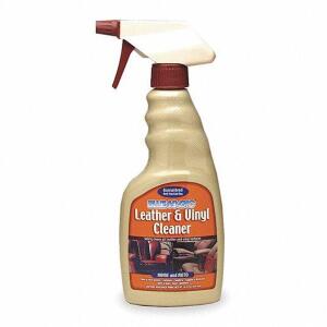 DESCRIPTION: (6) LEATHER VINYL CLEANER BRAND/MODEL: BLUE MAGIC #1MPV2 RETAIL$: $7.43 EA SIZE: 16 OZ QTY: 6