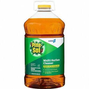 DESCRIPTION: (3) DISINFECTANT CLEANER BRAND/MODEL: PINE SOL #22D027 INFORMATION: PINE RETAIL$: $65.24 TOTAL SIZE: 144 OZ QTY: 3