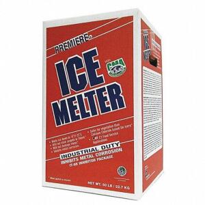 DESCRIPTION: (1) ICE MELT BRAND/MODEL: PREMIERE #4W973 INFORMATION: BLUE RETAIL$: $30.81 SIZE: 50 LB QTY: 1