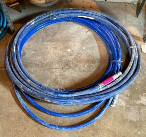 (2) ASSORTED PAINT SPRAYER HOSES