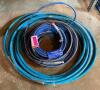 (3) ASSORTED SIZED PAINT SPRAYER HOSES