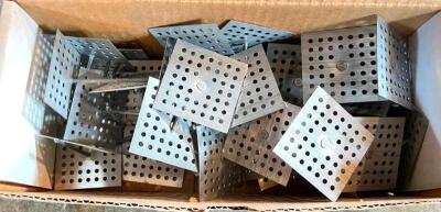 (3) BOX OF PLATED FASTENERS