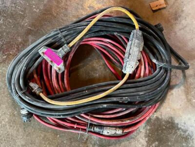 (2) HEAVY DUTY EXTENSION CORDS