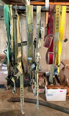 ASSORTED SAFETY HARNESSES AS SHOWN