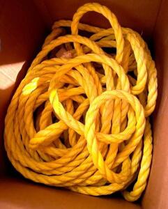 BOX OF ROPE