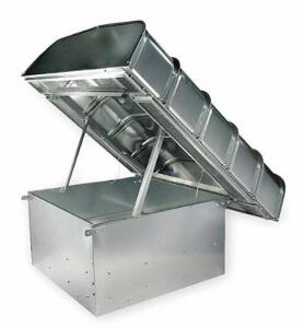 DESCRIPTION: (1) GRAVITY VENTILATOR BRAND/MODEL: DAYTON/3FKE2 INFORMATION: GALVANIZED STEEL/LOW-PROFILE RETAIL$: 3,147.34 SIZE: 53-1/2"H X 96"D X 96"W