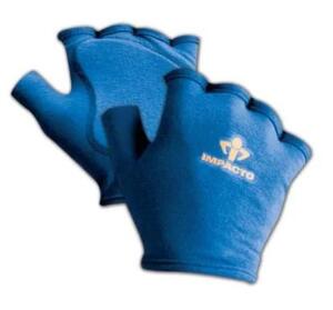 DESCRIPTION: (15) GLOVE LINER BRAND/MODEL: IMPACTO/501-00 INFORMATION: BLUE/PADDED/FINGERLESS RETAIL$: 20.86 SIZE: LARGE QTY: 15