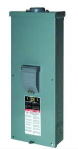 DESCRIPTION: (1) ENCLOSED CIRCUIT BREAKER BRAND/MODEL: SQUARE-D/QOM2E2200NRB INFORMATION: 200AMP/1-PHASE/INTERRUPT RATING: 22KA RETAIL$: 149 SIZE: 5.3