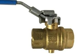 DESCRIPTION: (4) EXHAUST BALL VALVE BRAND/MODEL: MCD/CWP-200 INFORMATION: BRASS RETAIL$: 100.90 EACH SIZE: 1-1/2" QTY: 4