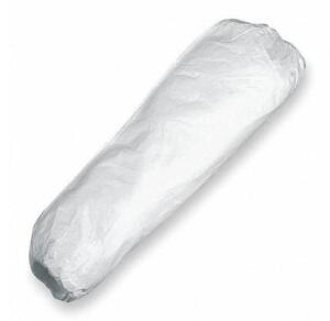 DESCRIPTION: (1) PACK OF (200) TYVEK SLEEVES BRAND/MODEL: DUPONT/TY500SWH00020000 INFORMATION: WHITE/HD POLYETHYLENE/ELASTIC RETAIL$: 167.00 PER PK OF