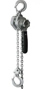 DESCRIPTION: (1) CHAIN MANUAL HOIST BRAND/MODEL: OZ LIFTING/OZIND025-10CH INFORMATION: CAPACITY: 500 LBS/1-CHAIN/MAX LIFTING DISTANCE: 328' RETAIL$: 2