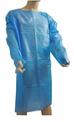 DESCRIPTION: (1) PACK OF (100) ISOLATION GOWN BRAND/MODEL: FIRST VOICE/TS-ISOGOWN-100 INFORMATION: BLUE/OPEN-BACK RETAIL$: 150.00 PER PK OF 100 SIZE: