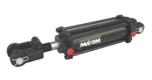 DESCRIPTION: (1) HYDRAULIC CYLINDER BRAND/MODEL: MAXIM/218-336 INFORMATION: MAX PRESSURE: 2,500 PSI/DOUBLE ACTING RETAIL$: 193.11 SIZE: 1-1/4"ROD DIA