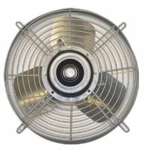 DESCRIPTION: (1) EXHAUST FAN BRAND/MODEL: DAYTON/484X53 INFORMATION: GUARD-MOUNTED/440-830 CFM RETAIL$: 163.83 SIZE: 12"BLADE DIA X 6"MAX DEPTH X 13-5