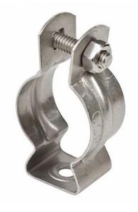 DESCRIPTION: (1) PACK OF (20) CONDUIT & CABLE HANGER BRAND/MODEL: CALBRITE/S61400MH00 INFORMATION: STAINLESS STEEL/CORROSION RESISTANT/POLISHED-FINISH