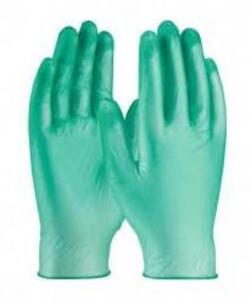 DESCRIPTION: (5) PACKS OF (100) DISPOSABLE VINYL GLOVES BRAND/MODEL: AMBI-DEX/64-436 INFORMATION: GREEN/LIGHTLY POWDERED RETAIL$: 83.95 PER PK OF 100