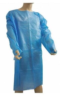 DESCRIPTION: (1) PACK OF (100) ISOLATION GOWN BRAND/MODEL: FIRST VOICE/TS-ISOGOWN-100 INFORMATION: BLUE/OPEN-BACK RETAIL$: 150.00 PER PK OF 100 SIZE: