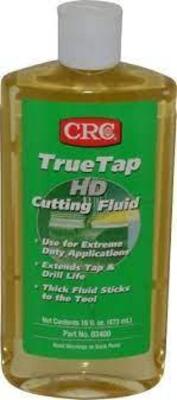 DESCRIPTION: (2) HD CUTTING FLUID BRAND/MODEL: CRC TRUE TAP #03400 RETAIL$: $19.10 EA SIZE: 16 OZ QTY: 2