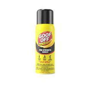 DESCRIPTION: (6) PRO STRENGTH REMOVER BRAND/MODEL: GOOF OFF #FG658 RETAIL$: $10.00 EA SIZE: 12 OZ QTY: 6