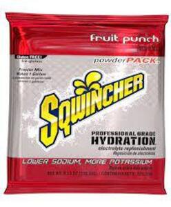 DESCRIPTION: (4) POWDER SPORTS DRINK CONCENTRATE BRAND/MODEL: SQWINCHER INFORMATION: FRUIT PUNCH RETAIL$: $12.00 EA SIZE: 1LB QTY: 4