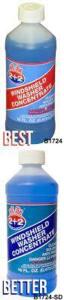 DESCRIPTION: (6) WINDSHIELD WASHER CONCENTRATE BRAND/MODEL: 2+2 #B1700 RETAIL$: $11.07 EA SIZE: 16 OZ QTY: 6